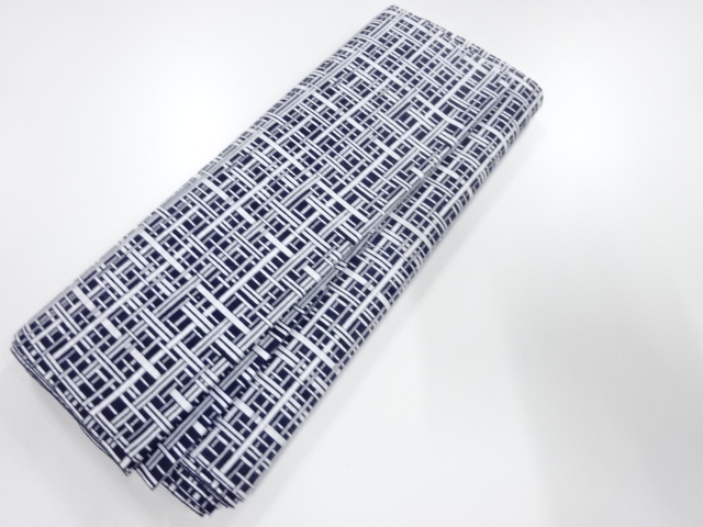 JAPANESE KIMONO / ANTIQUE BOLT FOR YUKATA / COTTON